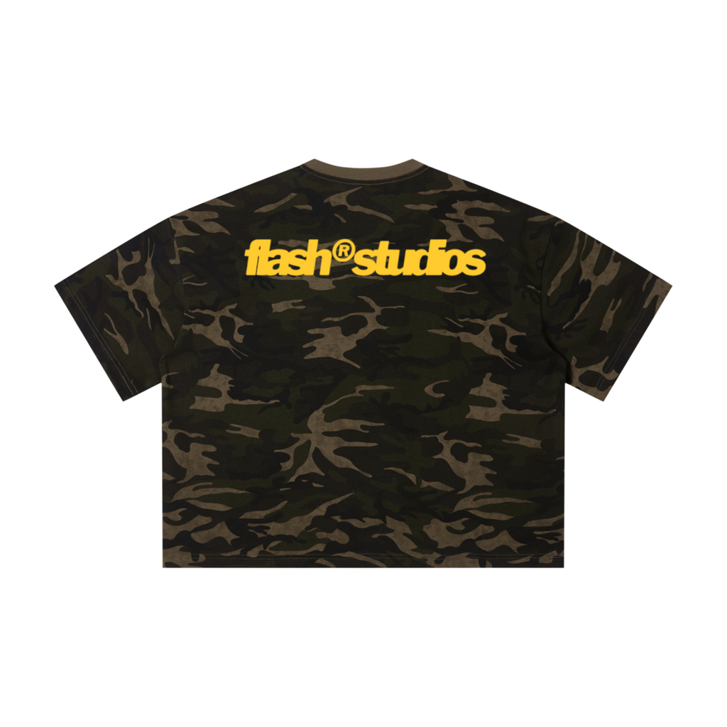 Camo Print T-Shirt