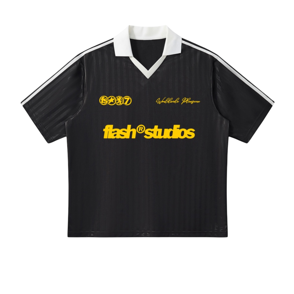 FS Black Football Jersey
