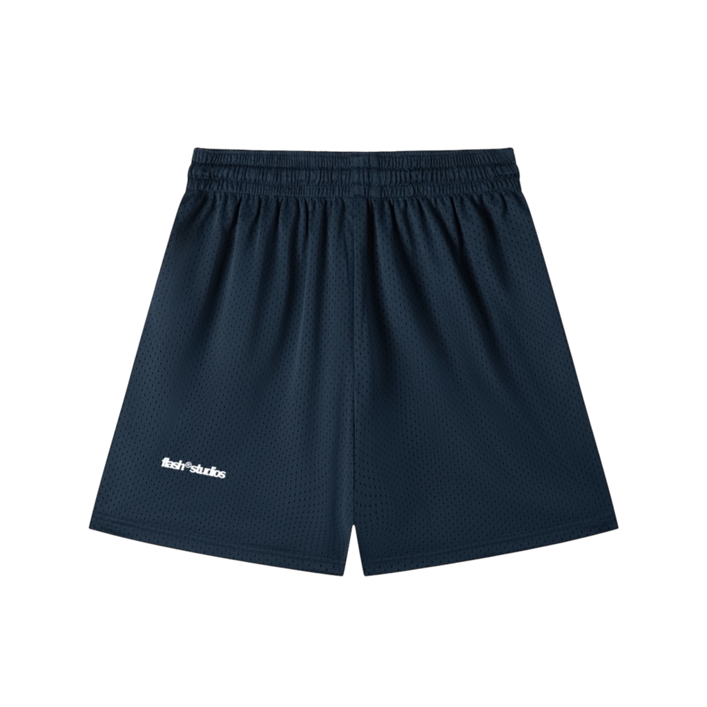 Mesh Hot Drawstring Shorts