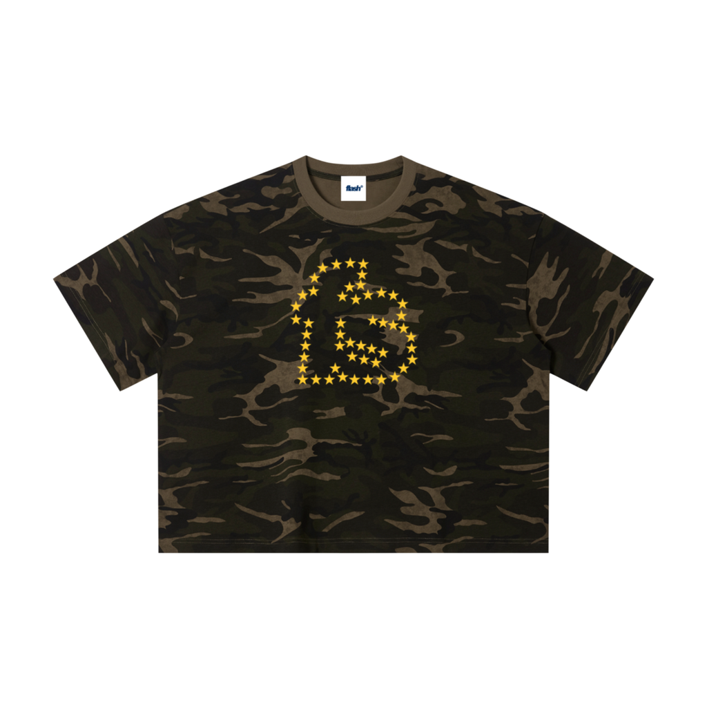 Camo Print T-Shirt