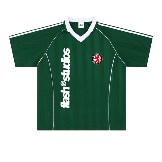 Flash Green Football Jersey