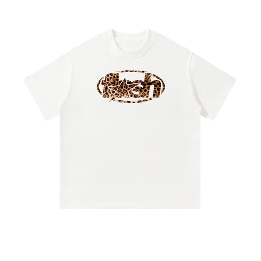 Leopard Print Oversized T-Shirt