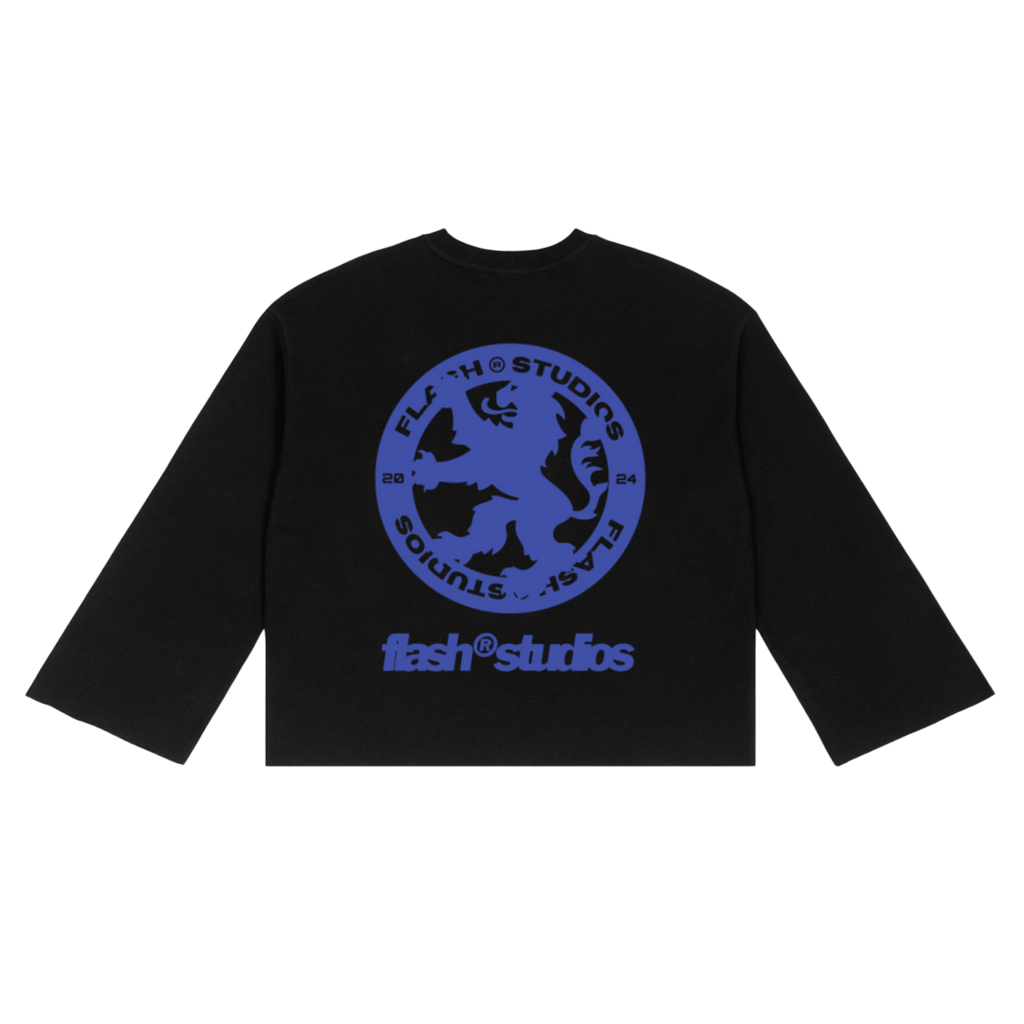 Waffle Black Lion T-Shirt